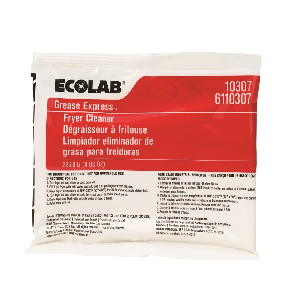 GuestSupply US | Ecolab® Grease Express Fryer Cleaner, 8oz, #6110307